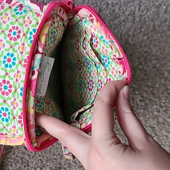 Vera Bradley Capri Melon Satchel - Picture 6 of 7